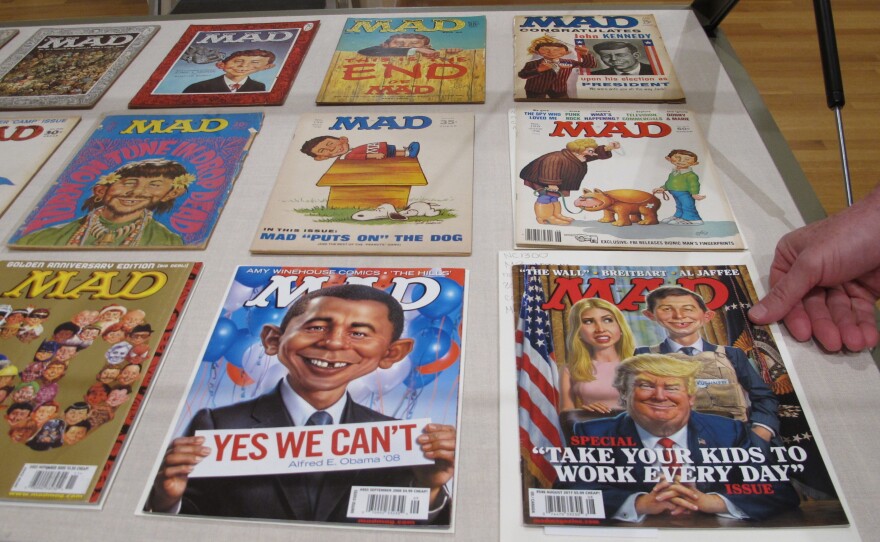 A 2018 exhibit at the Billy Ireland Cartoon Library & Museum at Ohio State University celebrated the artistic legacy of MAD magazine.