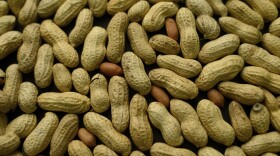 An arrangement of peanuts in New York,  Feb. 20, 2015. 