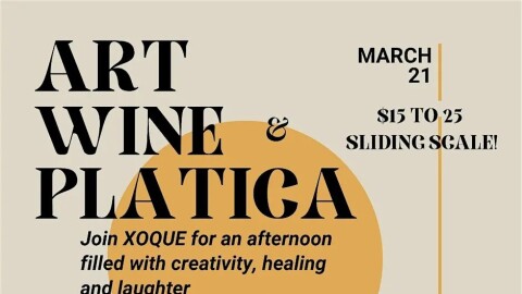 L.O.C.A Workshop Art, Wine and Plática with Xoque