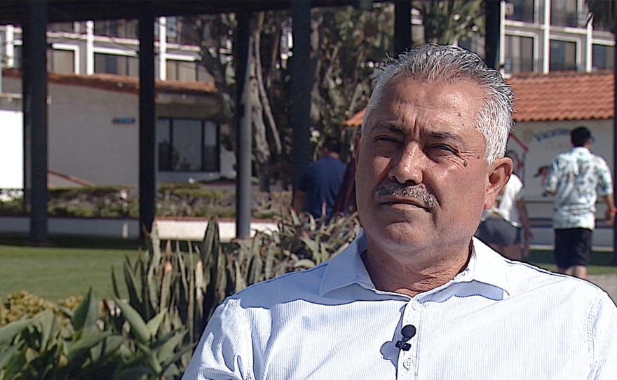 Victor Loza, a Baja California real estate agent, is shown in Rosarito, March 22, 2016.