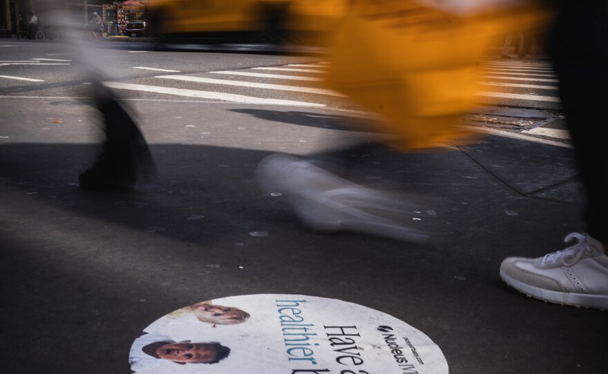 Nucleus Genomics advertised its embryo screening service in a New York campaign.