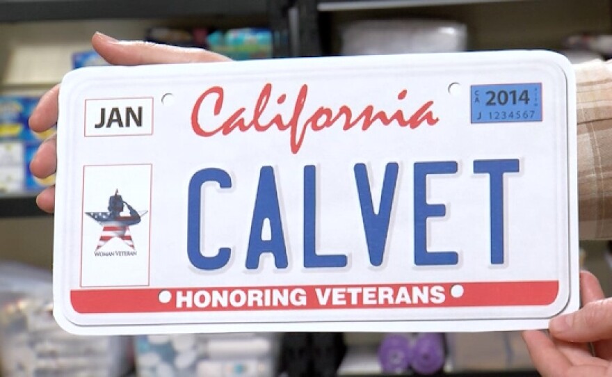 Foundation for Women Warriors is advocating for California's first plate dedicated to female veterans.