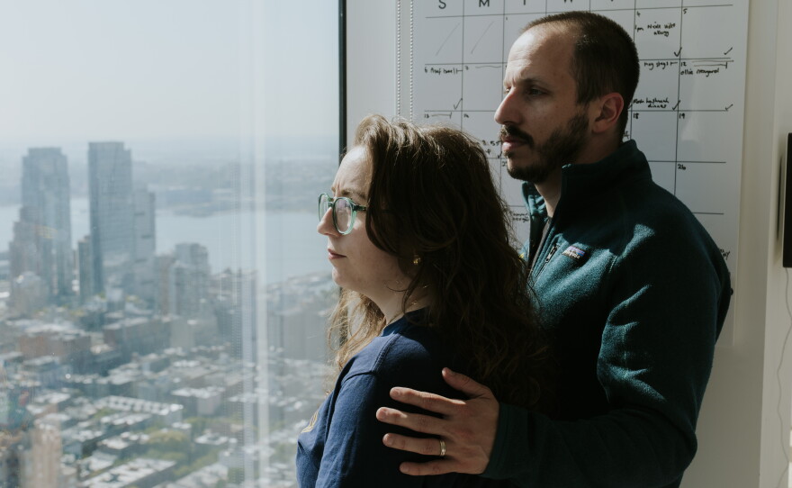 Nicole and Asaf Ezra have been struggling to have children who won't inherit a genetic mutation that causes colorectal cancer and that has plagued Nicole's family for generations.