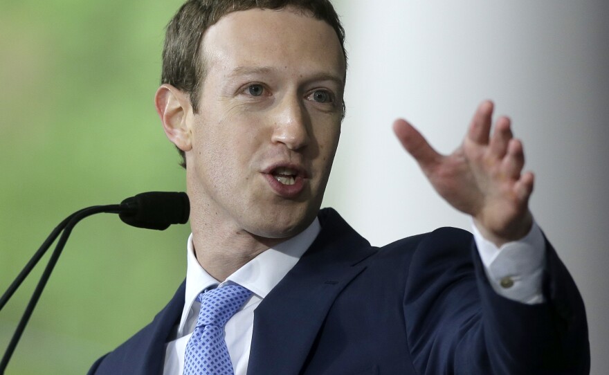 Facebook CEO Mark Zuckerberg, seen here in May, has announced new rules intended to remove ads that interfere with the integrity of elections.