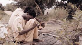 A still from the dance film "Kaduna" features dancers Victory and Marvel Abinum. The short film screens as part of the Films.Dance festival, through Sunday, Jan. 31.