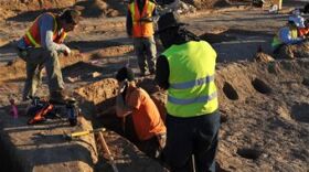 Archaeologists dig at Luke Air Force Base