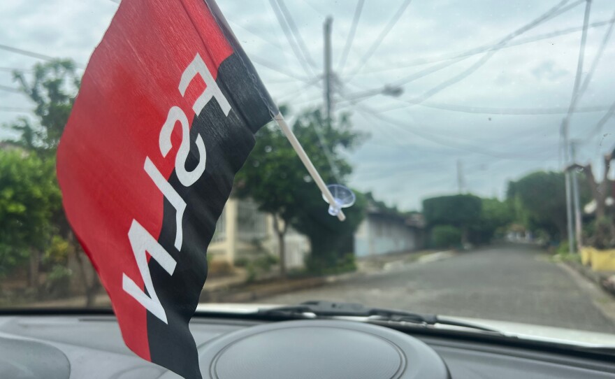 As the country celebrated the 44th anniversary of the Sandinista revolution, almost everyone who went to public events flew the Sandinista flag. In order not to raise suspicions, I did the same.