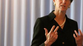 Former California Secretary of Health and Human Services, Kim Belshe, is on the board overseeing the creation of the health insurance exchange. She says the service aims to be a one-stop shop for affordable coverage. 