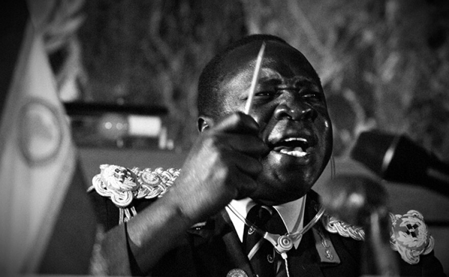 Idi Amin Dada in the summit of Uganda in Addis Ababa, Ethiopia on Jan. 10, 1976.