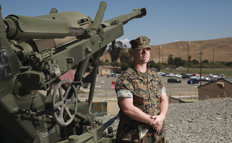 Hardeback received the Purple Heart 11 years after being injured in combat when a bullet grazed his face and ruptured his eardrum. For a long time, he didn't believe he had been wounded badly enough to deserve the military's oldest award.