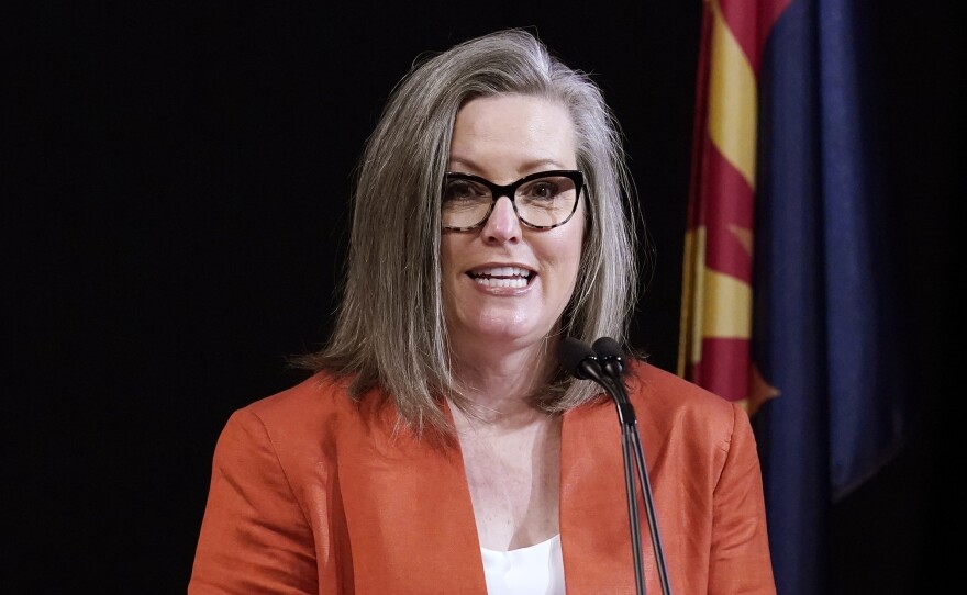 "This is a petty, partisan power grab that is absolutely retaliation towards my office," Arizona Democratic Secretary of State Katie Hobbs says of the new law.