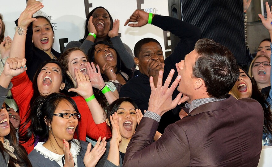 Ryan Lochte attends an E! public relations event in New York City in 2013. Lochte starred in a short-lived reality show for the network that year called What Would Ryan Do?