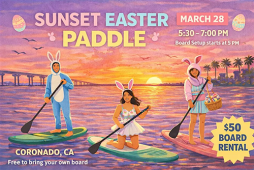 Sunset Easter Paddle - Coronado