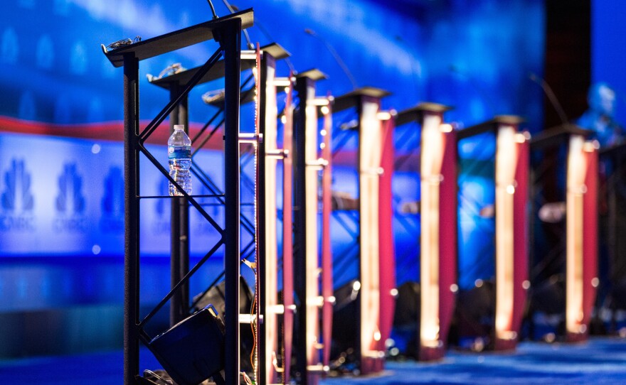 With a large field of candidates expected, the Democratic National Committee is laying out how it will accommodate candidates for presidential debates.