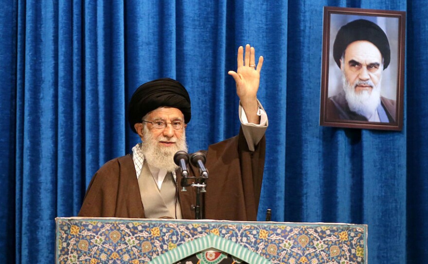 Supreme Leader Ayatollah Ali Khamenei's speech came after a period that saw mass public support after the death of a Iranian general and outrage over the downing of a commercial airliner.
