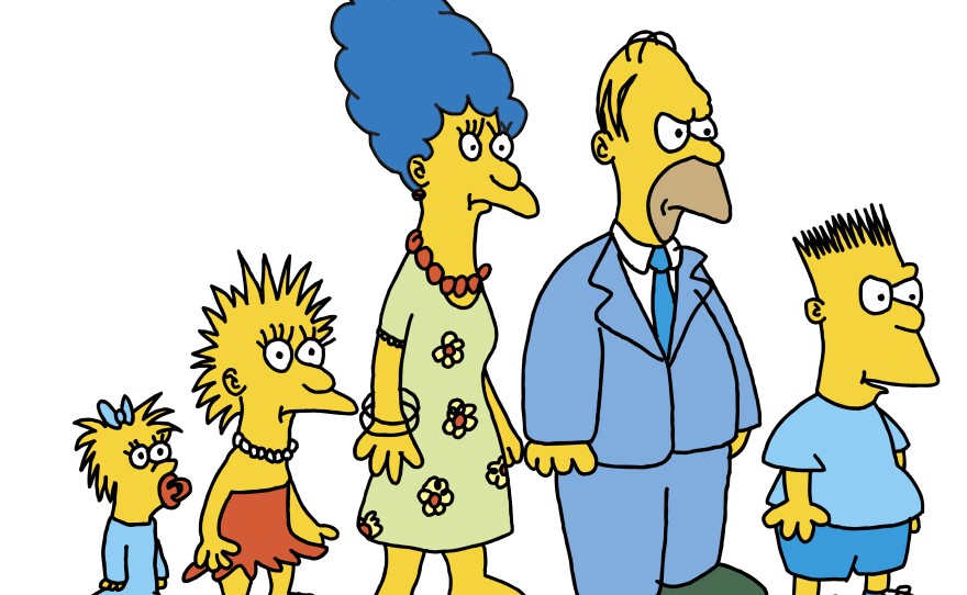 <em>The Simpsons</em> began as a short during <em>The Tracey Ullman Show</em> on FOX. The animation was rudimentary and vocal recording took place in a makeshift booth with a single microphone.