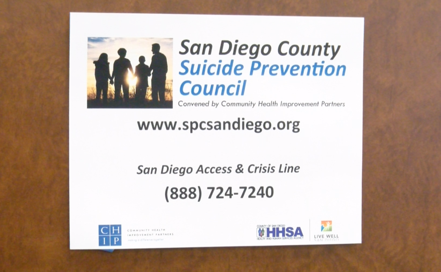 The San Diego Access & Crisis Line is staffed around-the-clock year-round to help people who feel they're in a hopeless situation.