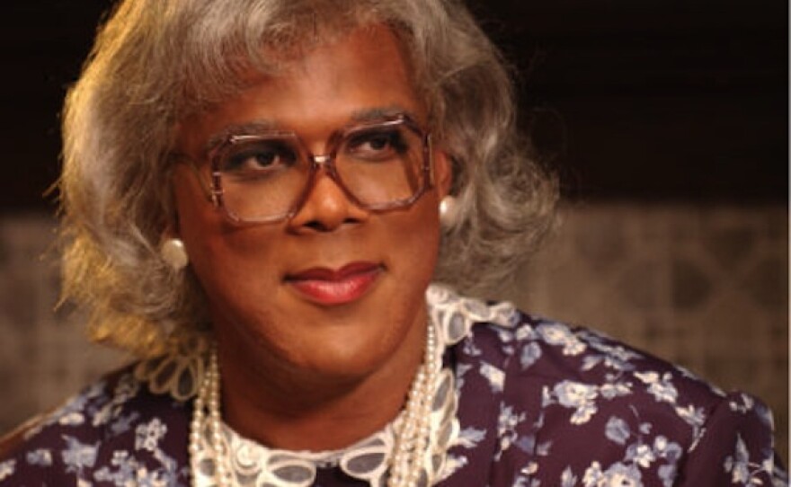 Tyler Perry as the hilarious Aunt Madea in "Diary of a Mad Black Woman."