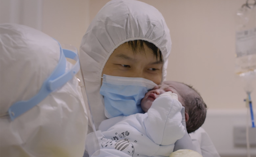 Driver with new baby.