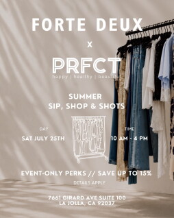 Summer Sip, Shop and Shots