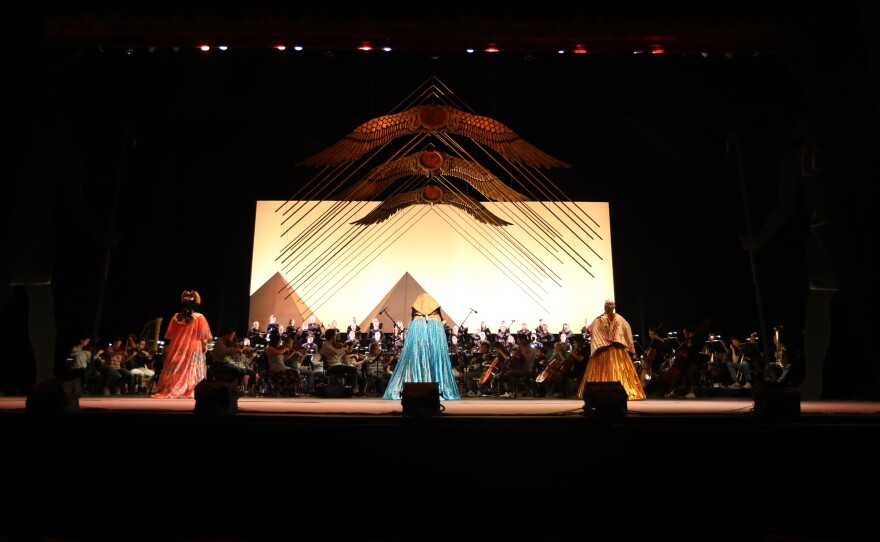 San Diego Opera's production of "Aida" offers a different look for the epic Verdi opera.