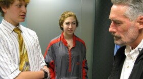 John Harrison (right) says his homelessness is in "remission."