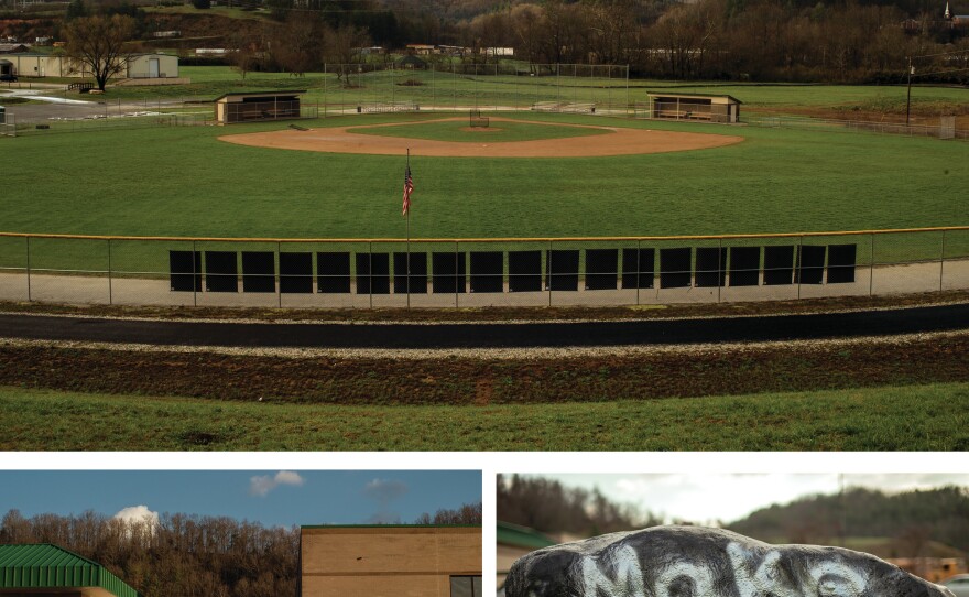 Robbinsville High School sits among miles of dense forest and steep mountains in N.C.