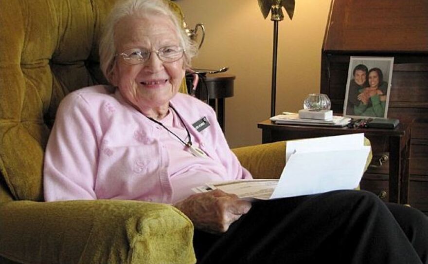 Helen Hobbs, 93, is one Oregonian who has taken advantage of a standardized form to legally record her wishes for end-of-life care.