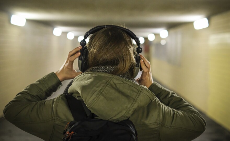 Your brain uses the left side to make sense of lyrics and the right side for a song's melody.