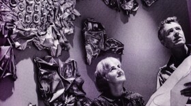 Ellamarie and Jackson Woolley. San Diego Civic Theater Mural, ca. 1965.