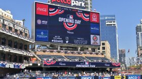 Opening Day at Petco Park in San Diego, March 29, 2018. 