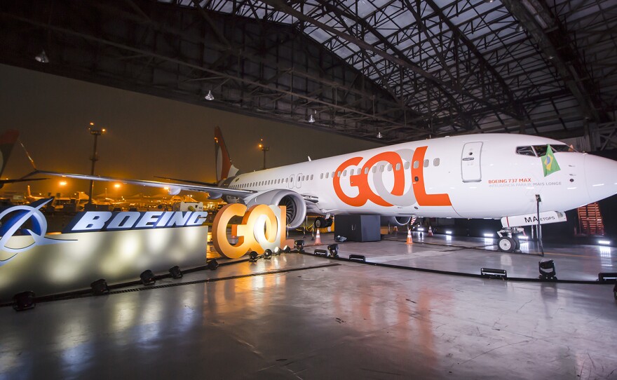 Gol Airlines of Brazil unveiled its first 737 Max 8 aircraft in August 2018, in São Paulo. Wednesday, the airline became the first to return a 737 Max to passenger service when it operated a flight from São Paulo to Porto Alegre, Brazil.