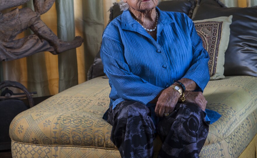 Carolina Winston Barrie is the great-great niece of Arcadia Bandini de Baker, who donated the land for the Los Angeles VA campus in 1887. Winston Barrie spent years trying to get the VA to maintain the intent of the gift. Instead, parts of the property have been leased to various commercial enterprises.