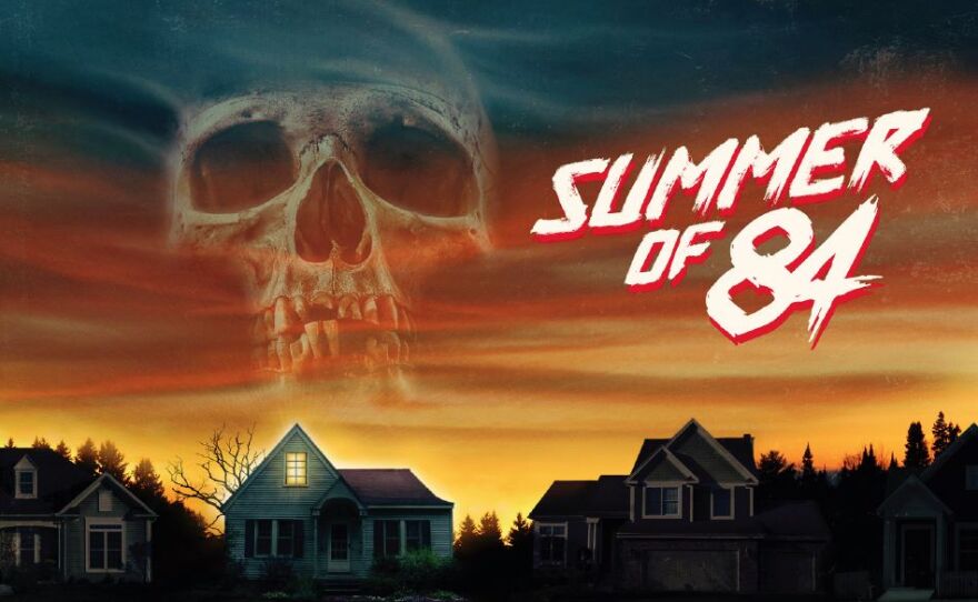 The retro style poster art for "Summer of 84."