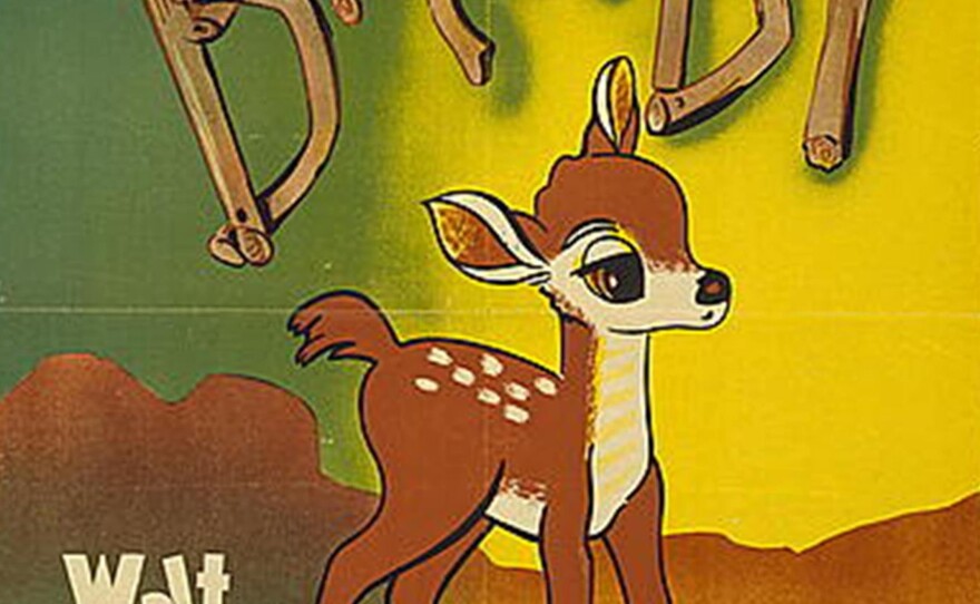 Poster for the Disney film "Bambi."