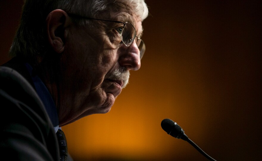 National Health Institute Director Francis S. Collins served for 12 years under three presidents and presided over an expansion of the agency's budget and efforts to develop new cures to diseases.