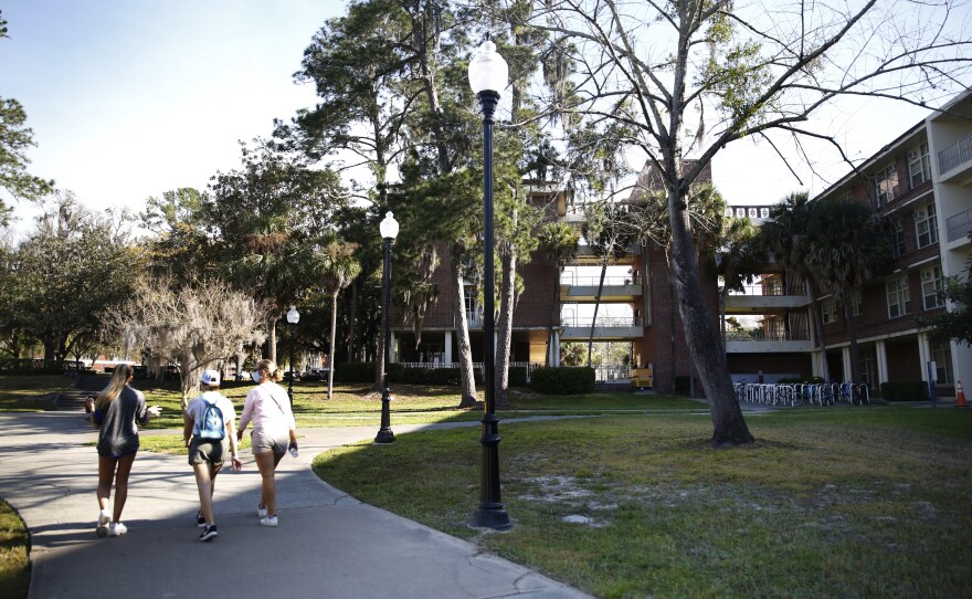 During the pandemic, colleges across the country are relying on a team of essential workers to keep campuses clean and safe: the cleaning staff.