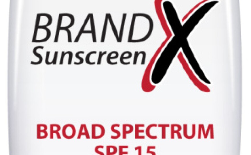 Click on sunscreen for a look at the FDA's new label.