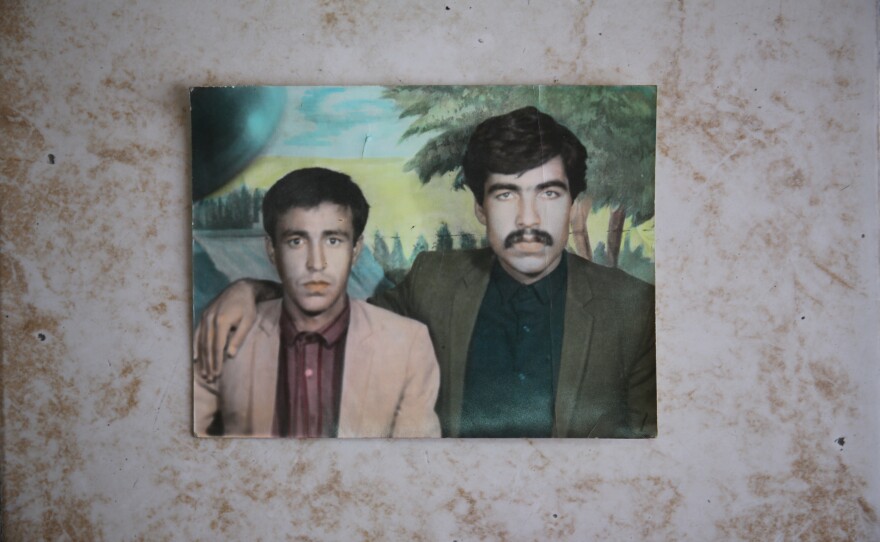 Colorized photographs found in a box of old photographs from Afghanistan. Tinting photographs was popular in Afghanistan even after the first practical color processes became available, as it was often a cheaper and simpler alternative.