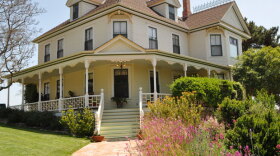 Exterior shot of the historic Oliver H. Noyes house in National City.