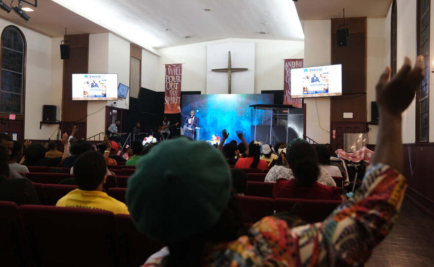 Some 350,000 Haitian migrants are set to lose their temporary legal status next week. Many have had children in the U.S., and now face an agonizing choice: if deported, should they take their U.S. citizen children to a still-dangerous Haiti? Families at this Haitian church in San Diego are leaning on faith as they brace for an uncertain future.