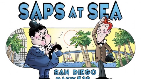 Saps at Sea, the San Diego Laurel and Hardy Group, Presents: February Valentine's Fun