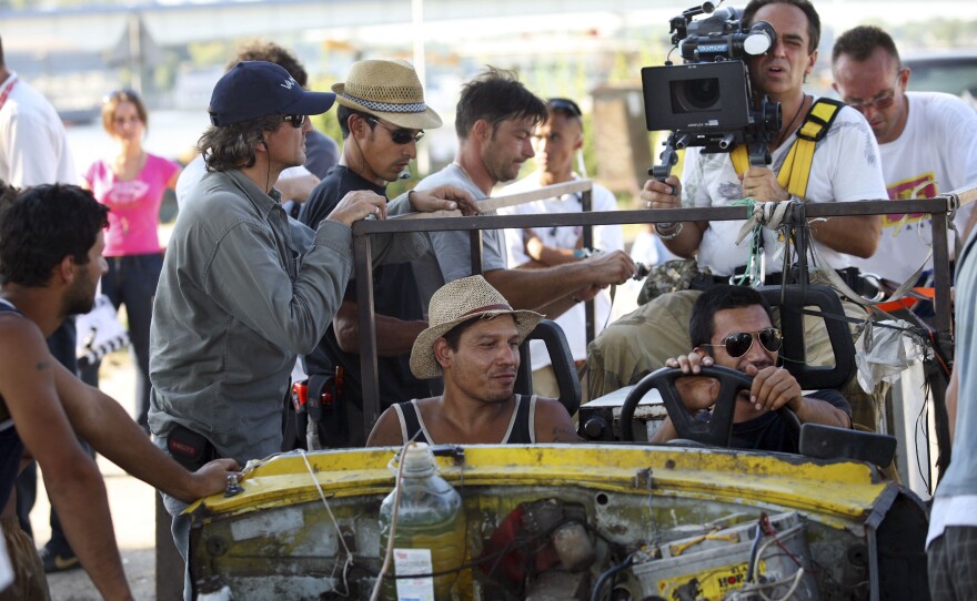 Filming the action of "District B13 Ultimatum"