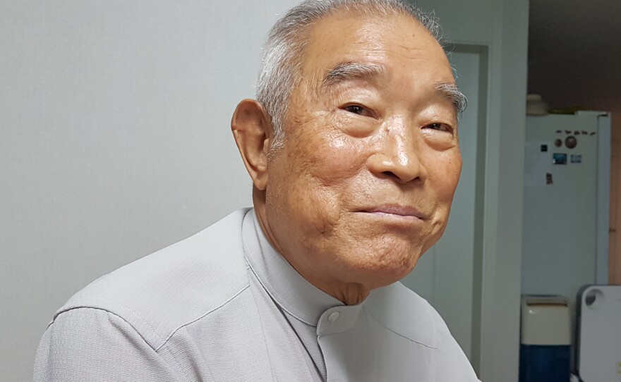 Kim Gwang-ho, 80, fled the North in 1950. He thought he'd be leaving for just a few days and then everything would return to normal.