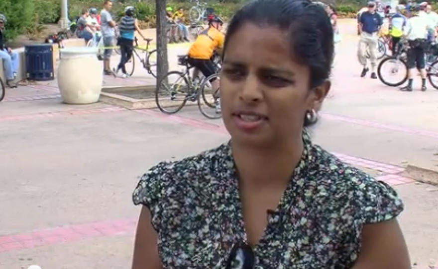 Samantha Ollinger, executive director of Bike San Diego, said cycle tracks should be available along a city's main thoroughfares.