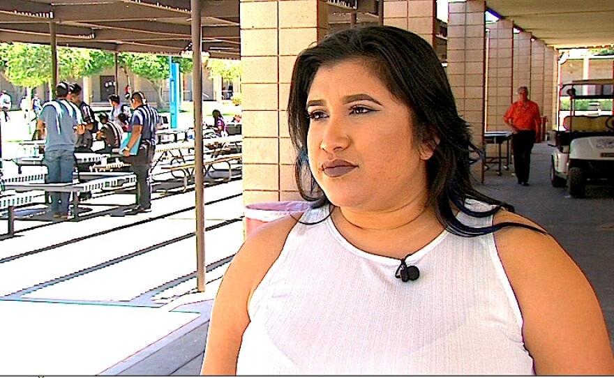 Yulinda Garza, a community college student and Planned Parenthood patient, shown on May 23, 2016.