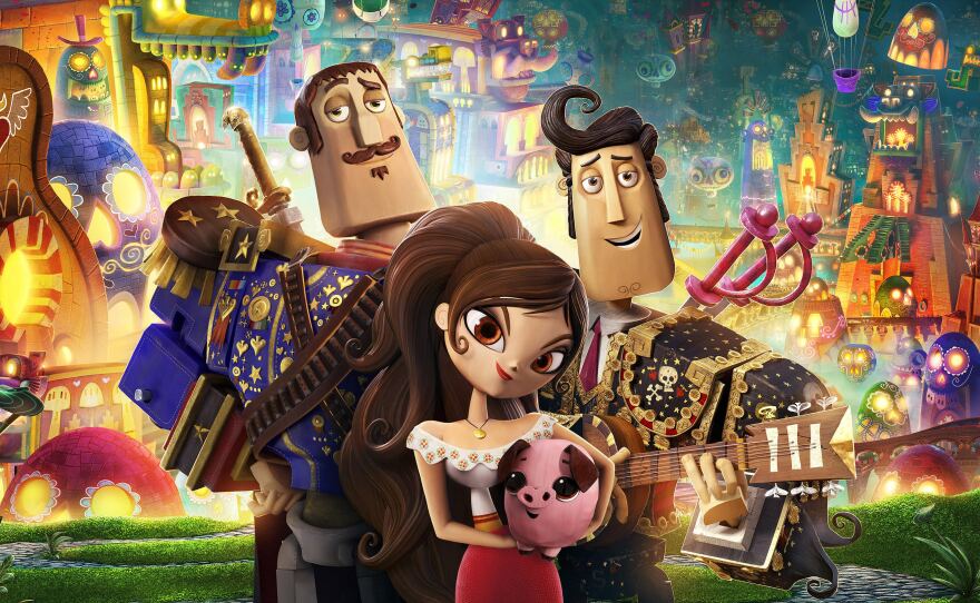 An undated photo of the award winning family, fantasy film, "The Book of Life," which was directed by Jorge Gutiérrez.