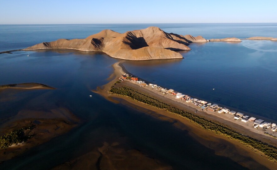 Aerial View of Bahia Gonzaga