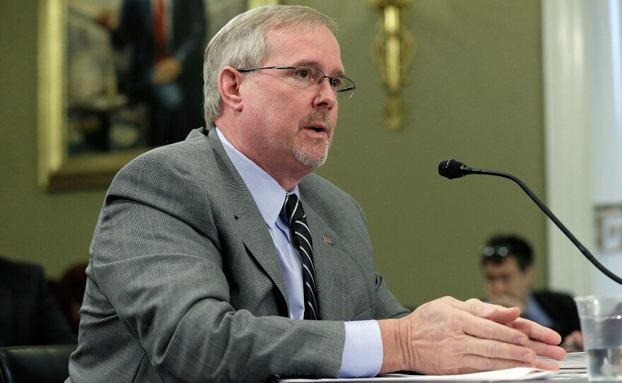 Robert Knox, assistant inspector general for investigations at the Interior Department, testifies on Capitol Hill in 2014. He is now one of the partners in the Cruzan Group.