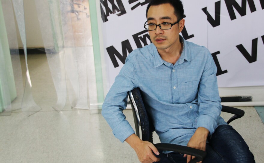 Gu Yongliang runs a Beijing-based Internet talent company, scouting and training aspiring Internet stars and marketing them through advertising and social media.